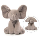 GUND Baby Animated Flappy The Elephant Stuffed Animal Plush, Gray, 12