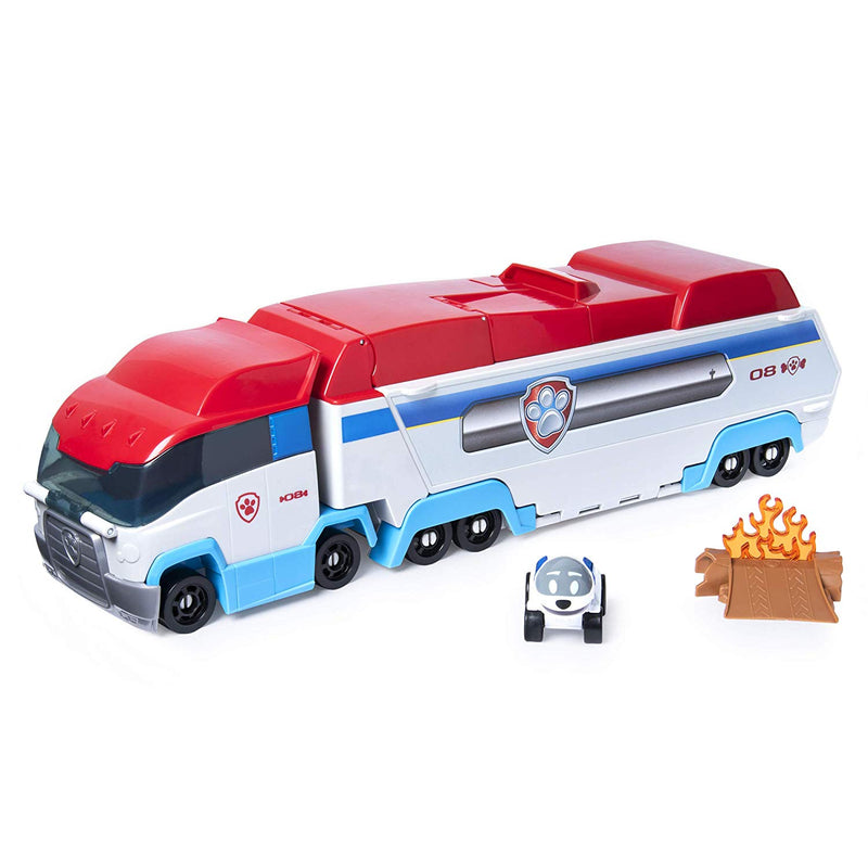 Paw Patrol, Launch’N Haul Paw Patroller, Transforming 2-in-1 Track Set for True Metal Die-Cast Vehicles