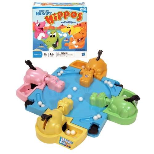 Hungry Hungry Hippos Tabletop Game (Packaging May Vary)