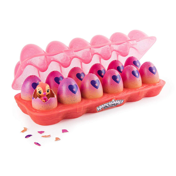 Hatchimals CollEGGtibles, Neon Nightglow 12 Pack Easter Egg Carton with Season 4 Hatchimals CollEGGtibles, Amazon Exclusive, for Ages 5 and Up