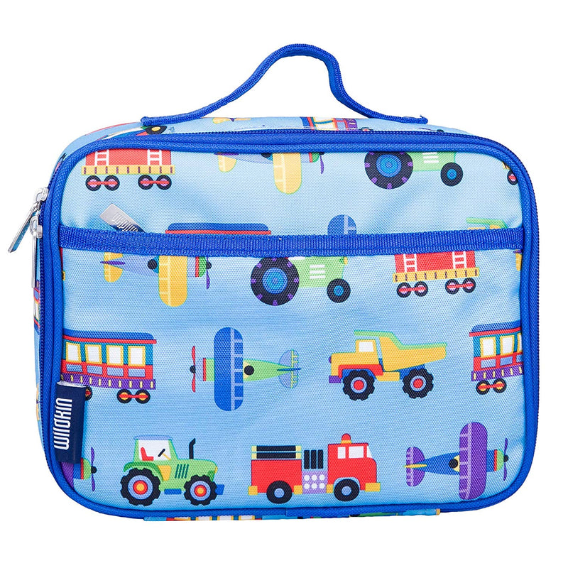 Wildkin Olive Kids Trains, Planes and Trucks Lunch Box