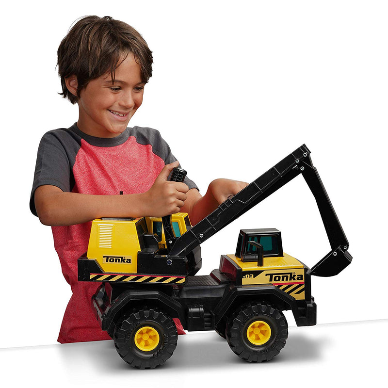 Tonka 93931 Classic Steel Backhoe Vehicle