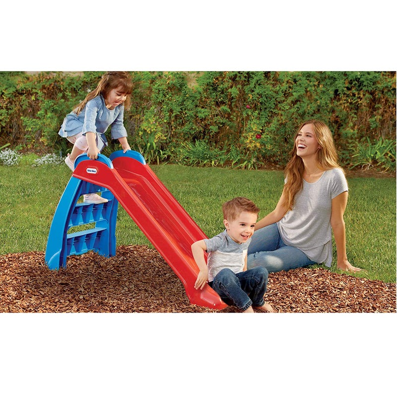 Little Tikes First Slide (Red/Blue) - Indoor / Outdoor Toddler Toy