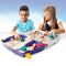 The One and Only Kinetic Sand, Folding Sand Box with 2lbs of Kinetic Sand