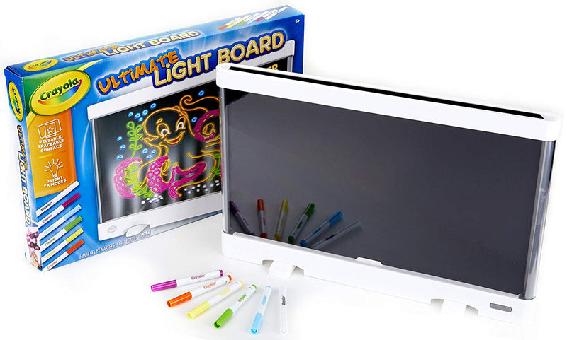 Crayola Ultimate Light Board, Drawing Tablet, Gift for Kids, Age 6, 7, 8, 9