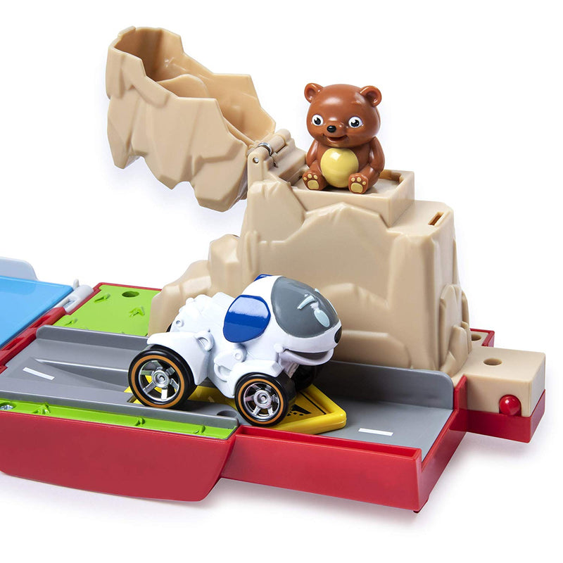 Paw Patrol, Launch’N Haul Paw Patroller, Transforming 2-in-1 Track Set for True Metal Die-Cast Vehicles