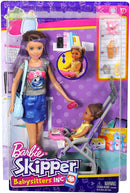 Barbie Skipper Babysitters Inc. Doll and Stroller Playset