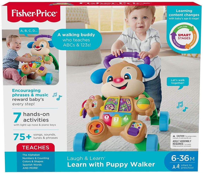 Fisher-Price Laugh & Learn Smart Stages Learn with Puppy Walker