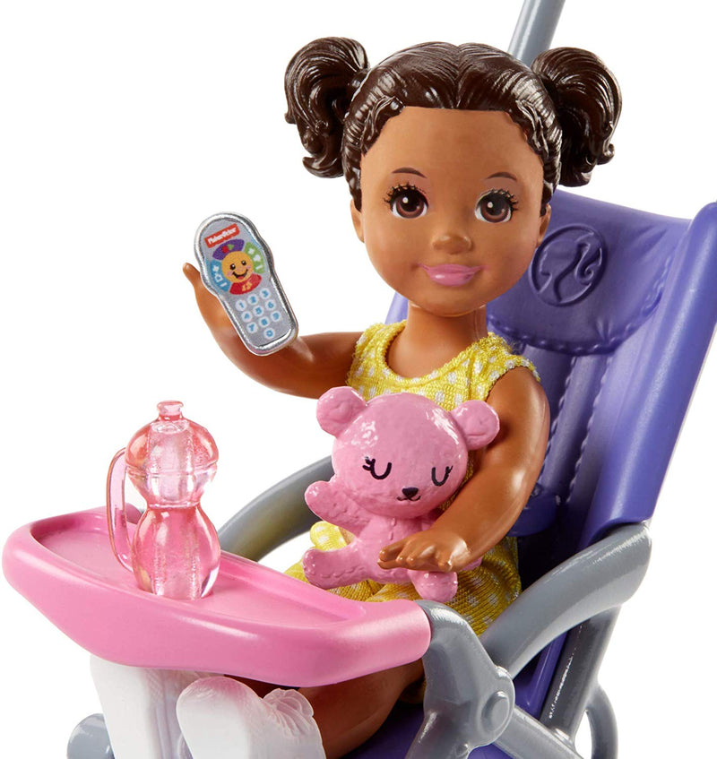 Barbie Skipper Babysitters Inc. Doll and Stroller Playset