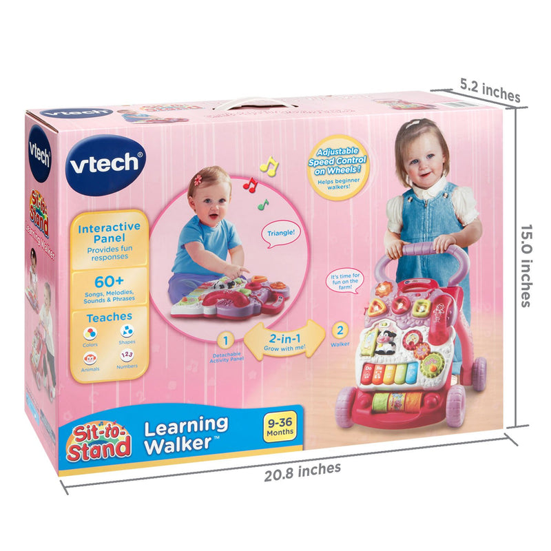 VTech Sit-to-Stand Learning Walker, Pink
