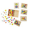 Melissa & Doug Pattern Blocks and Boards Classic Toy (Developmental Toy, Wooden Shape Blocks, Double-Sided Boards, 120 Shapes & 5 Boards)